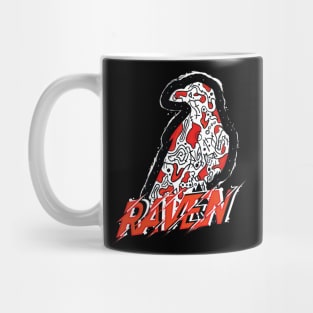 Raven in the sky Mug